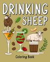 Drinking Sheep Coloring Book