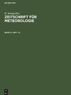 Zeitschrift für Meteorologie, Band 21, Heft 1-2, Zeitschrift für Meteorologie Band 21, Heft 1-2