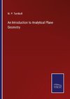 An Introduction to Analytical Plane Geometry