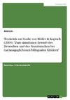 Textkritik zur Studie von Müller & Kupisch (2003) 