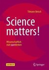 Science matters!
