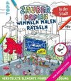 Zauberpapier Wimmel-Mal-Rätselbuch - In der Stadt