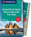 KOMPASS guida escursionistica 5737 Dolomiti di Sesto, Parco Naturale Tre Cime, italienische Ausgabe