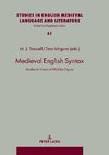 Medieval English Syntax