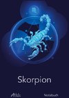Sternzeichen Skorpion Notizbuch | Designed by Alfred Herler