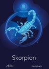 Sternzeichen Skorpion Notizbuch | Designed by Alfred Herler