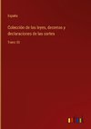 Colección de las leyes, decretos y declaraciones de las cortes