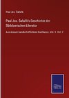 Paul Jos. ¿afa¿ik's Geschichte der Südslawischen Literatur