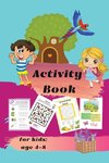 Activity book for kids ages 4-8