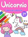 Libro de colorear mágico de unicornio para niñas 1+