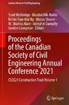 Proceedings of the Canadian Society of Civil Engineering Annual Conference 2021