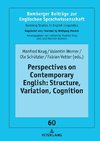Perspectives on Contemporary English: Structure, Variation, Cognition