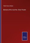 Memoirs of the most Rev. Oliver Plunket
