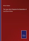 The Laws which Regulate the Deposition of Lead Ore in Veins