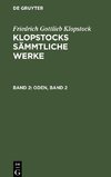 Klopstocks sämmtliche Werke, Band 2, Oden, Band 2