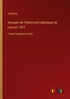 Annuaire de l'Université Catholique de Louvain 1869