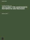 Zeitschrift für Angewandte Mathematik und Mechanik, Band 62, Heft 4, Zeitschrift für Angewandte Mathematik und Mechanik Band 62, Heft 4