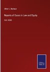 Reports of Cases in Law and Equity