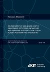 Development of NbN based Kinetic Inductance Detectors on sapphire and diamond substrates for fusion plasma polarimetric diagnostics