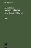 Weisthümer, Teil 3, Weisthümer Teil 3