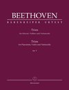 Trios für Klavier, Violine und Violoncello op. 1