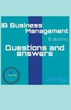 IB Business Management| Questions and Answers pack|