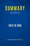 Summary: Zero to One