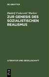 Zur Genesis des sozialistischen Realismus
