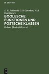 Boolesche Funktionen und Postsche Klassen