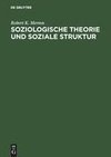Soziologische Theorie und soziale Struktur