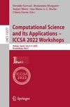 Computational Science and Its Applications - ICCSA 2022 Workshops