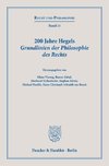 200 Jahre Hegels Grundlinien der Philosophie des Rechts.