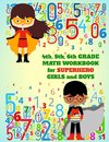 4th, 5th, 6th Grade Math Workbook for Superhero Girls and Boys