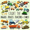 Count the Diggers, Trucks, Tractors & Tanks!
