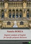 Register analysis of English for specific purposes discourse