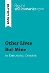 Other Lives But Mine by Emmanuel Carrère (Book Analysis)
