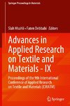 Advances in Applied Research on Textile and Materials - IX