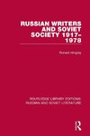 Russian Writers and Soviet Society 1917-1978