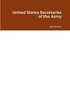 United States Secretaries of the Army