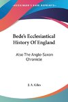 Bede's Ecclesiastical History Of England