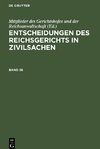 Entscheidungen des Reichsgerichts in Zivilsachen, Band 36, Entscheidungen des Reichsgerichts in Zivilsachen Band 36