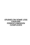 Studies on some less familiar Ferrocyanogen complexes