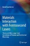 Materials Interaction with Femtosecond Lasers