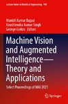 Machine Vision and Augmented Intelligence¿Theory and Applications