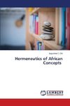 Hermeneutics of African Concepts