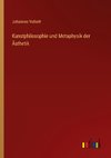 Kunstphilosophie und Metaphysik der Ästhetik