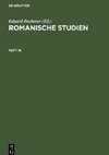 Romanische Studien, Heft 16, Romanische Studien Heft 16