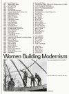 Women Building Modernism.