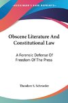 Obscene Literature And Constitutional Law