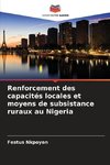 Renforcement des capacités locales et moyens de subsistance ruraux au Nigeria